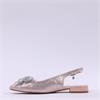 Una Healy Foolish Slingback Bow Tie Pump - Rose Gold Sparkle